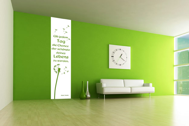 Wandtattoo banner & wandbanner wandtattoo streifen bei wandtattoos.de