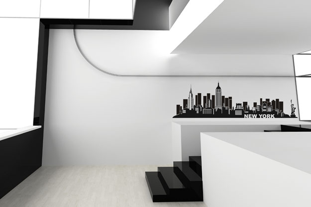 Wandtattoo New York Skyline