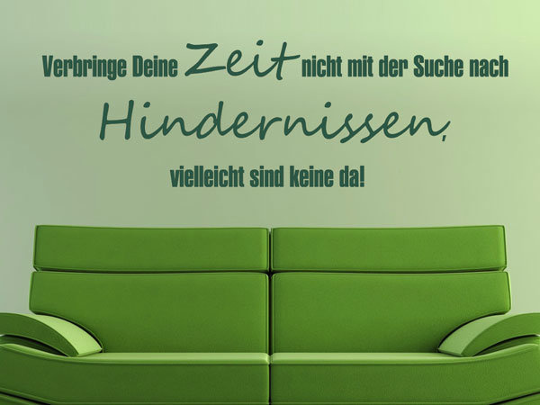 Wandtattoo Zitat Hindernisse 190 01 Ideen für Ihre Weihnachtsgeschenke