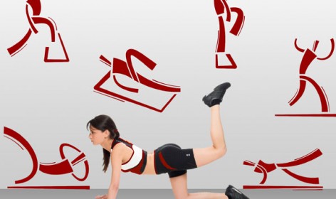 Sport Set Wandtattoos