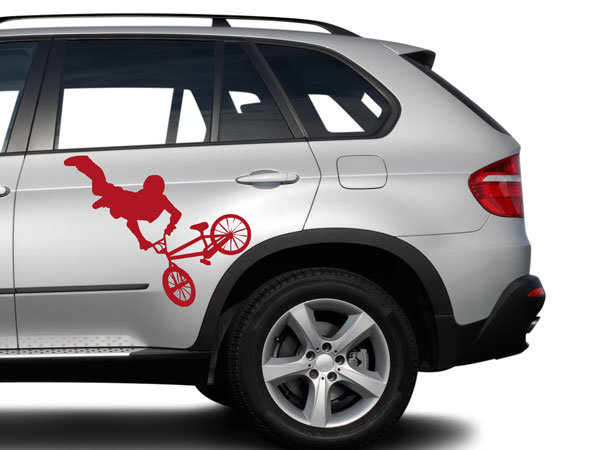 Autoaufkleber BMX Freestyler 628 01 Ideen für Ihre Weihnachtsgeschenke