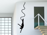 Wandtattoo Bungee Jumper