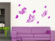 Wandtattoo Dekorative Schmetterlinge