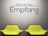 Wandtattoo Empfang