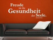 Wandtattoo Gesundheit der Seele
