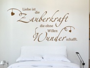Wandtattoo Love makes...