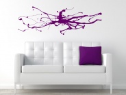 Wandtattoo Moderne Kunst