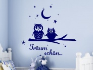 Wandtattoo Träum schön Eule...