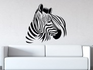 Wandtattoo Zebra