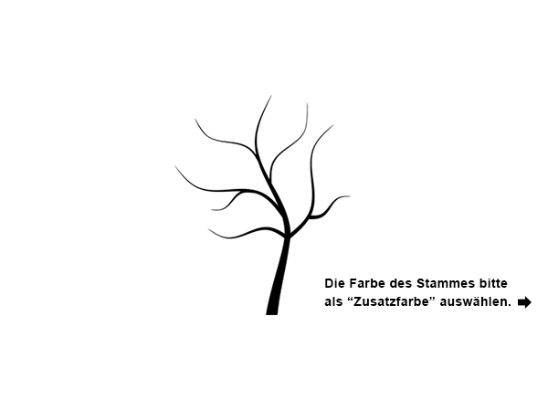 Wandtattoo Baum mit Herzen Wandtattoo Herzbaum Wandtattoos