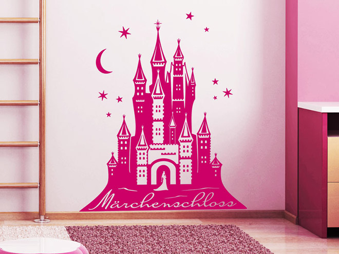 Wandtattoo M�rchenschloss