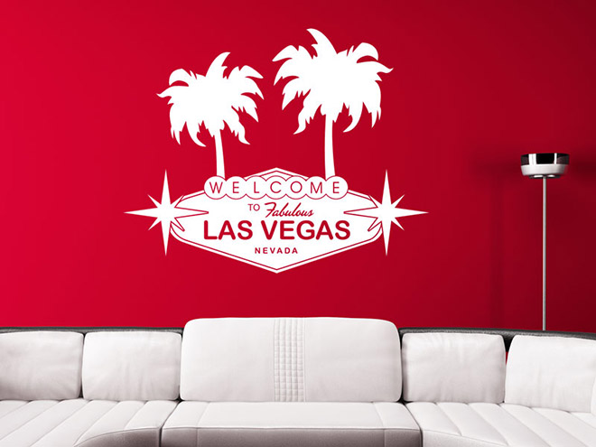 Wandtattoo Las Vegas