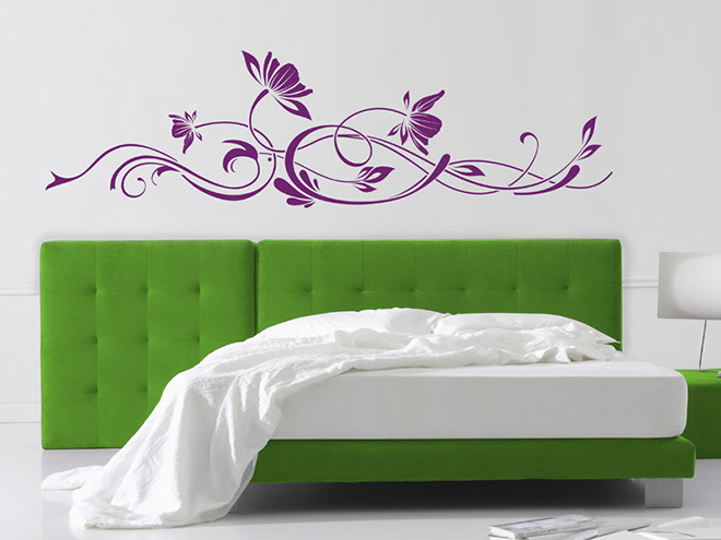 Wandtattoo Bl�tenranke