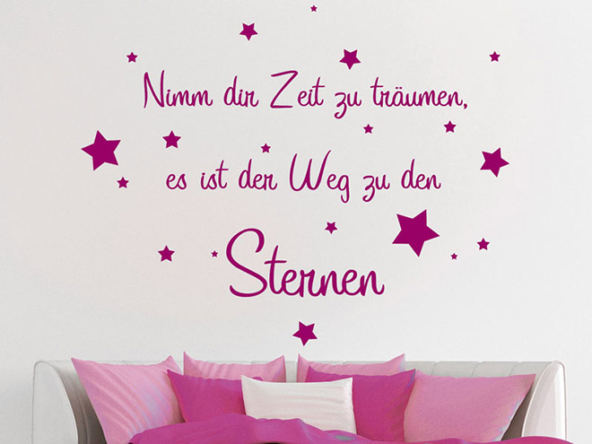 Wandtattoo Nimm Dir Zeit...