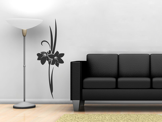 Wandtattoo Bl�tenkomposition