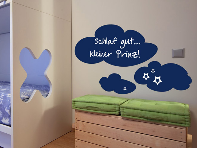 Tafel Folie Wolke