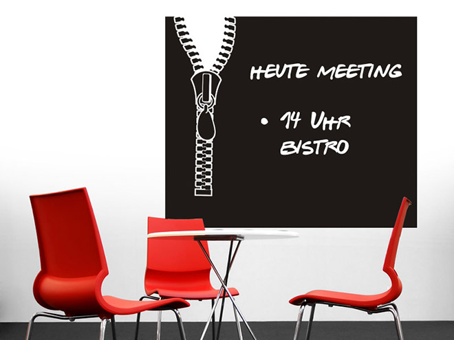 Tafelfolie Rei�verschluss