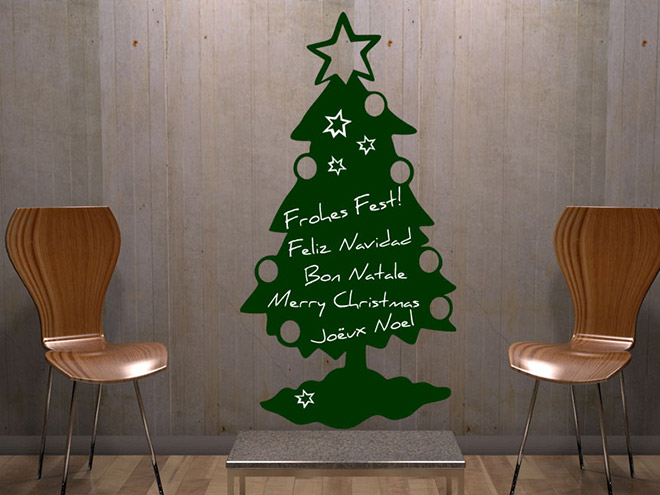 Tafelfolie Tannenbaum