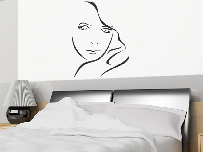 Wandtattoo Verf�hrerisches Gesicht
