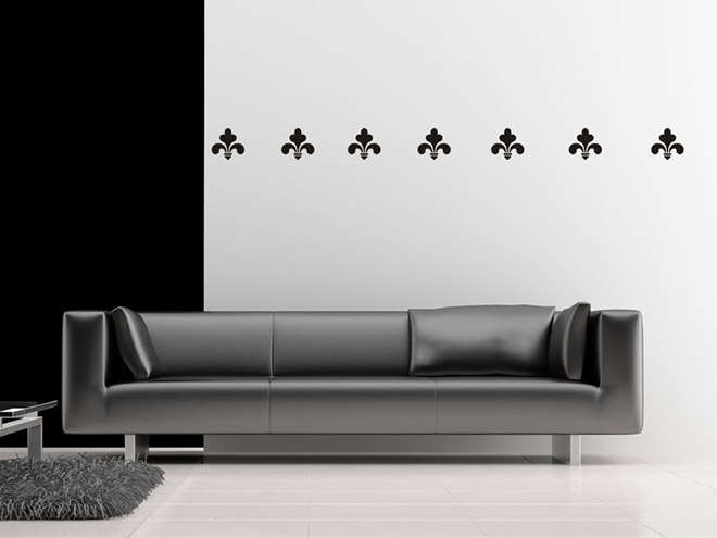 Wandtattoo Bord�re Lilie