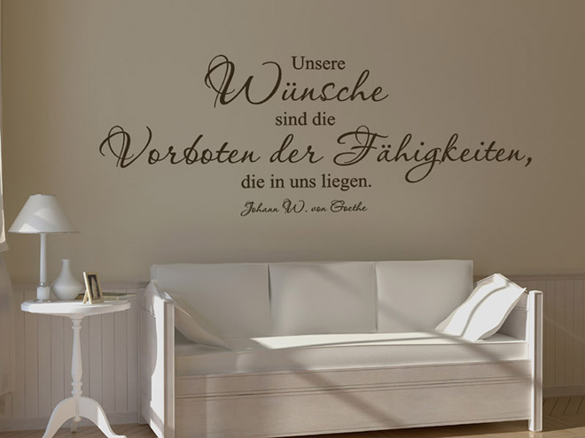 Wandtattoo W�nsche