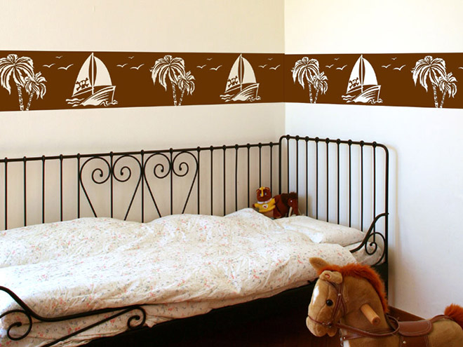 Wandtattoo Bord�re Piraten