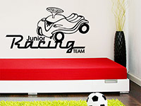 Wandtattoo Junior Racing Team
