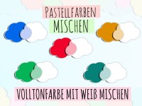 Pastellfarben mischen