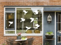 Wandtattoo Fensterbilder Vögel