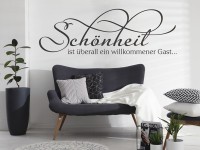 Wandtattoo Firmen Schönheitssalon