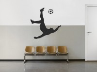 Wandtattoo Fitness Fußball