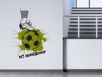 Wandtattoo für Fußballverein