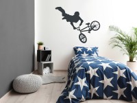 Wandtattoo Jungenzimmer BMX Bike