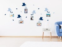 Wandtattoo Kinderzimmer Junge Fotorahmen Vögel