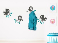 Wandtattoo Kinderzimmer Junge Garderobe Vögel