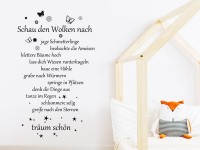 Wandtattoo Kinderzimmer Mädchen Gute Nacht Spruch