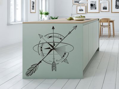 Wandtattoo Geometrisches Ornament | Wandtattoos.de