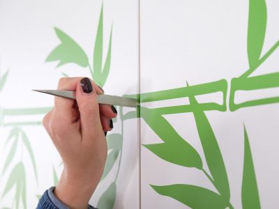 Wandtattoo auf Schrank | Schränke gestalten | Wandtattoos.de