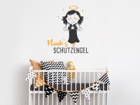 Wandtattoo Schutzengel Jungenzimmer