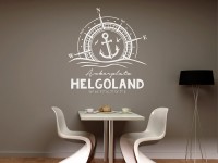 Wandtattoo Städte Wunschort Helgoland Ferienwohnung