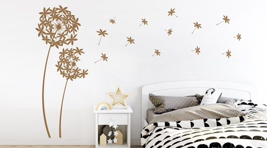Neu Wandtattoo Pusteblume Kinderzimmer Wandtattoo Pusteblume fürs Kinderzimmer