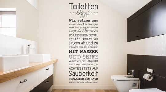 Kloordnung Klo Ordnung Blechschild 20x 15 Cm Wc Toilette