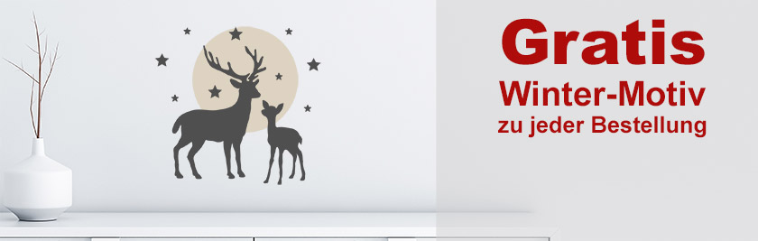 Wandtattoo Weihnachten Countdown