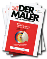 Cover von Der Maler - Das Deutsche Malermagazin - Ausgabe 01/2010