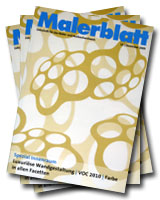 Cover von Malerblatt - Ausgabe 12/2009