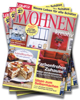 Cover von Laura Wohnen kreativ - Ausgabe 10/2015