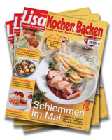 Cover von Lisa Kochen & Backen - Ausgabe Mai 2014