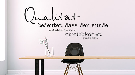 Wandtattoo Zitate Motivation Für Arbeit Betrieb