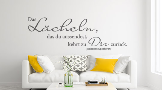 Wandtattoo Zitate Lebensweisheiten Aphorismen