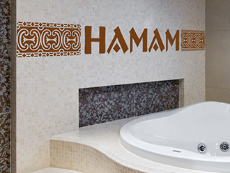 Wandtattoo Hamam